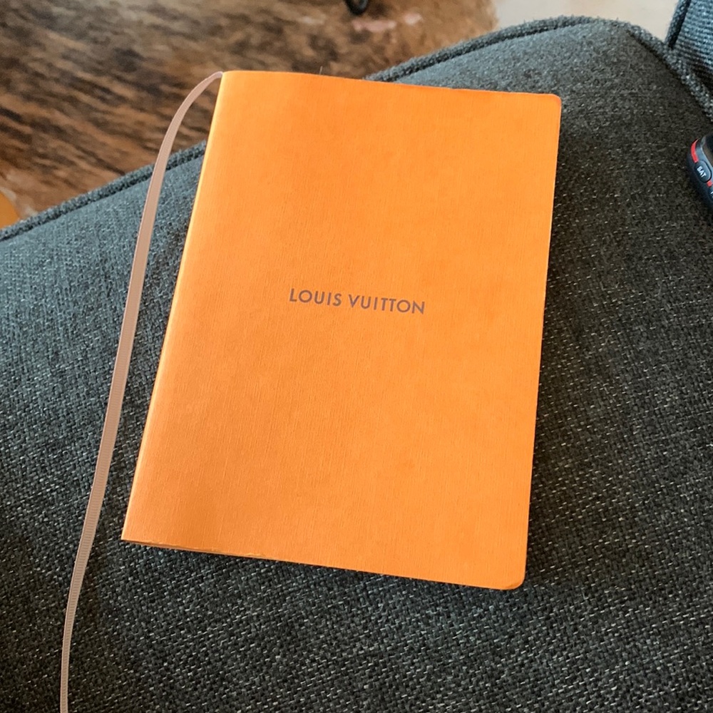 Louis Vuitton notebook new
